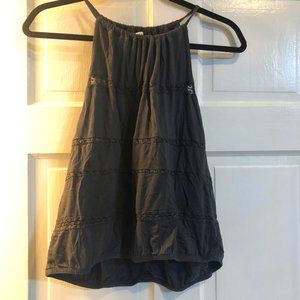 AEO grey lace swing cami L